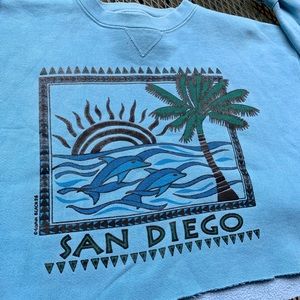Cropped San Diego Sweatshirt 🐬